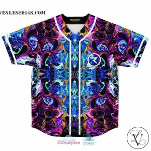Abstract Stuff Baseball Jersey