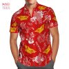 Aerosmith Red Fashion Hawaiian Shirt & Beach Shorts