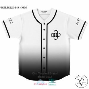 Alesso logo If I Lose Myself Tonight It’ll be You and I Baseball Jersey