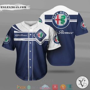 Alfa Romeo Car Motor Baseball Jersey