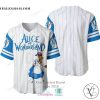 Alice In Wonderland Play Baseball Jersey Shirt