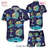 Alien Hawaiian Shirt Alien Surfing Beach Summer Aloha Hawaii Shirt Surfing Gifts For Dad