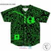 Alienator black green Baseball Jersey