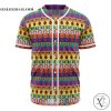 All Symbols Pattern Jojo’s Bizarre Adventure Baseball Jersey