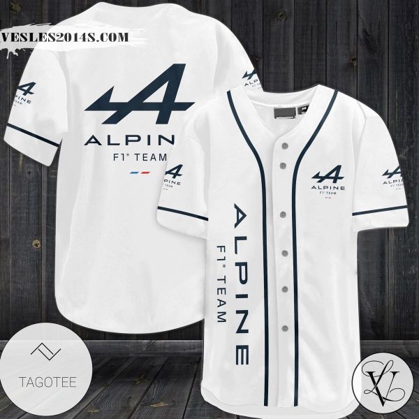 Alpine F1 Team Baseball Jersey