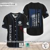 American Flag Busch Light Custom Name Baseball Jersey