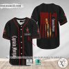American Flag Captain Morgan Custom Name Baseball Jersey