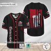 American Flag Coors Light Custom Name Baseball Jersey