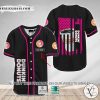 American Flag Dunkin Donuts Custom Name Baseball Jersey