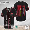 American Flag Stella Artois Custom Name Baseball Jersey