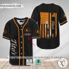 American Flag Titos Vodka Custom Name Baseball Jersey