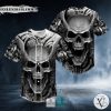 Angel Winged Skull Baseball Jersey