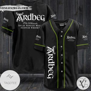 Ardbeg The Ultimate Islay Single Malt Scotch Whisky Baseball Jersey