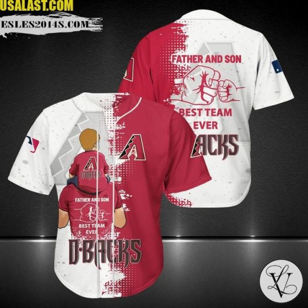 Arizona Diamondbacks Father And Son Team Baseball Jersey Shirt