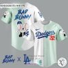 Bad Bunny Los Angeles Dodgers Baseball Jersey