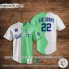 Bad Bunny MLB Los Angeles Dodgers Personalized Baseball Jersey