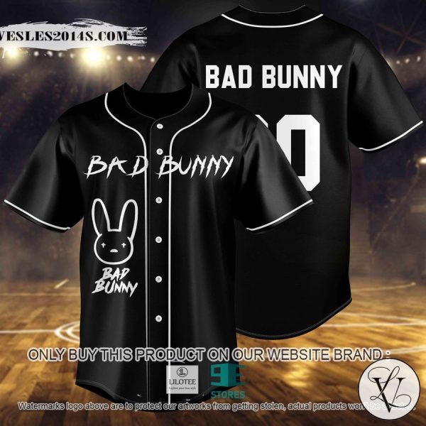 Bad Bunny Personalized Baseball Jersey