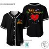 Bad Bunny Red heart Baseball Jersey