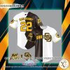 Bad Bunny San Diego Padres white brown Baseball Jersey