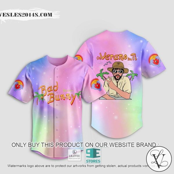 Bad Bunny Un Verano Sin Ti Baseball Jersey i65
