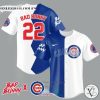 Bad Bunny and Chicago Cubs Baseball Jersey