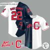 Bad Bunny and Cleveland Guardians Baseball Jersey