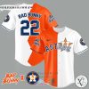 Bad Bunny and Houston Astros Baseball Jersey