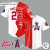 Bad Bunny and Los Angeles Angels Baseball Jersey