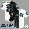 Bad Bunny and Miami Marlins Baseball Jersey