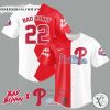 Bad Bunny and Philadelphia Phillies Baseball Jersey