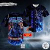 Bakken Army Patriots Fighter Gun Archives Skull Custom Baseball Jersey