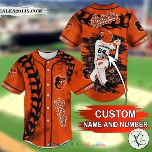 Baltimore Orioles MLB Personalized Baseball Jersey Shirt