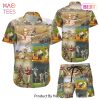 Baseball Hawaiian Shirt Baseball Vintage Watercolor Button Down Shirts Baseball Presents