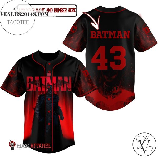 Batman Baseball Jersey 3d All Over Printed