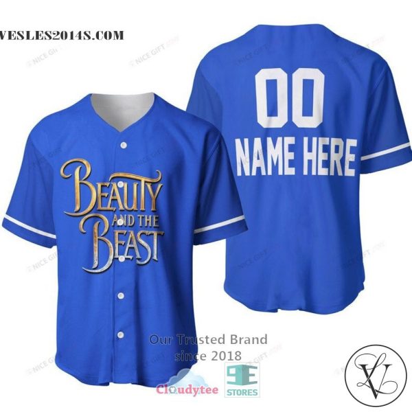 Beauty And The Beast Personalized Baseball Jersey Shirt