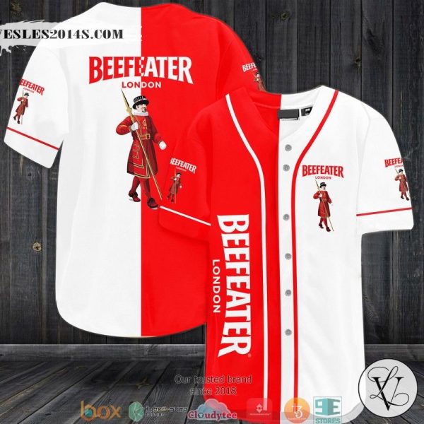 Beefeater Baseball Jersey Shirt