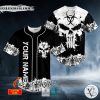 Biohazard Punisher Skull Custom Baseball Jersey