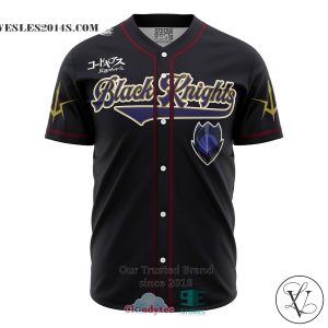 Black Knights Zero Code Geass Baseball Jersey