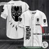 Black Panther Personalized Baseball Jersey Shirt