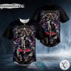 Black Reaper’s Doors Skull Baseball Jersey