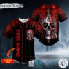 Blood Broken Sword Skull Custom Baseball Jersey