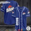 Blue Labatt Baseball Jersey Shirt