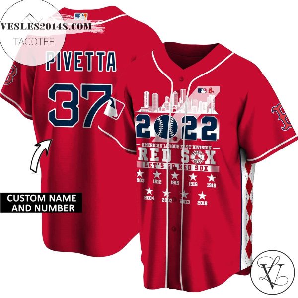 Boston Red Sox Baseball Jersey 3d All Over Printed