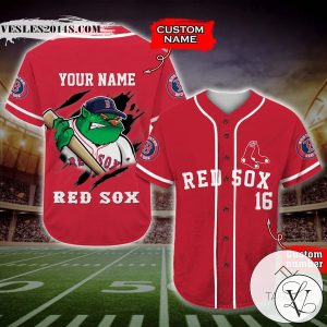 Boston Red Sox Baseball Jersey MLB Custom Name And Number