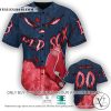 Boston Red Sox Blood Personalized Baseball Jersey