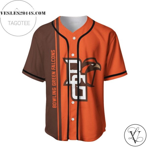 Bowling Green Falcons Baseball Jersey Half Style – NCAA