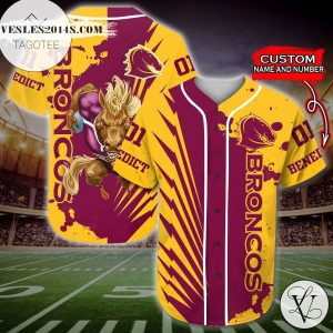 Brisbane Broncos Baseball Jersey Nrl – Premium Jersey Shirt – Custom Name & Number Jersey Sport
