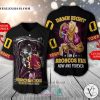 Broncos Brisbane Skull Personalized Baseball Jersey Shirt