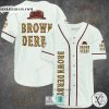 Brown Derby Baseball Jersey