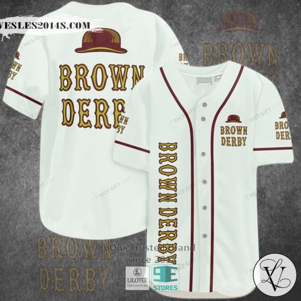 Brown Derby Baseball Jersey